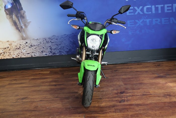 2017 Kawasaki Z125 PRO Green
