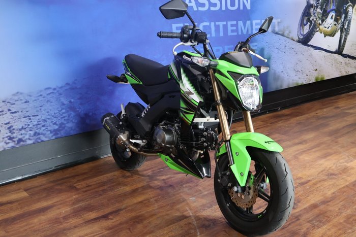 2017 Kawasaki Z125 PRO Green