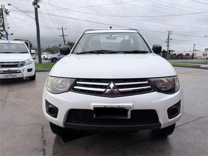 2013 Mitsubishi Triton GLX MN MY13 4x2 White