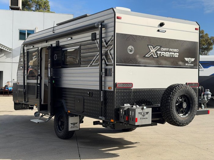 2026 JB Caravans Dirt Road Xtreme 17'10 Front Door