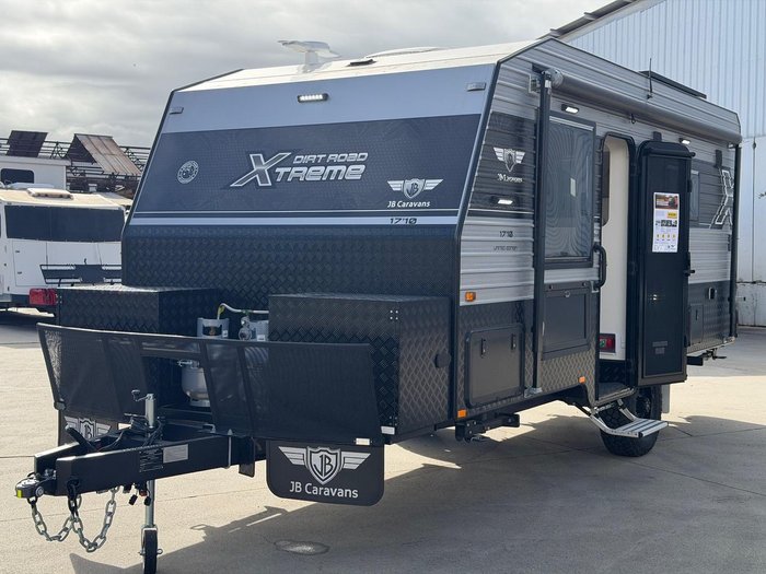2026 JB Caravans Dirt Road Xtreme 17'10 Front Door