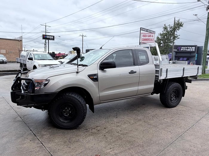 2012 Ford Ranger XL PX 4X4 Dual Range Sparkling Gold
