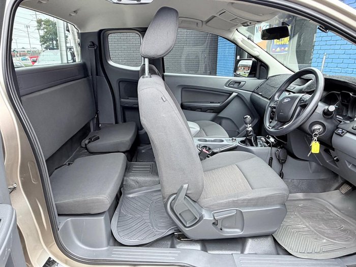 2012 Ford Ranger XL PX 4X4 Dual Range Sparkling Gold