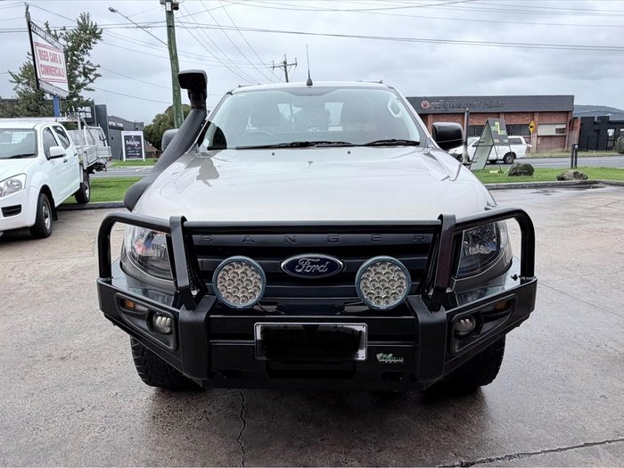 2012 Ford Ranger XL PX 4X4 Dual Range Sparkling Gold