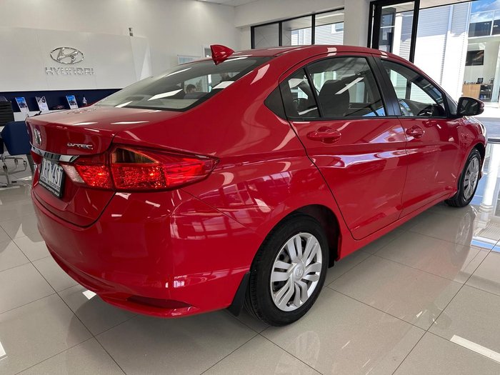 2016 Honda City VTi GM MY17 Rally Red