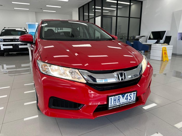 2016 Honda City VTi GM MY17 Rally Red
