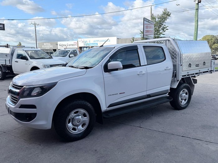 2017 Holden Colorado LS RG MY18 4X4 Dual Range Summit White