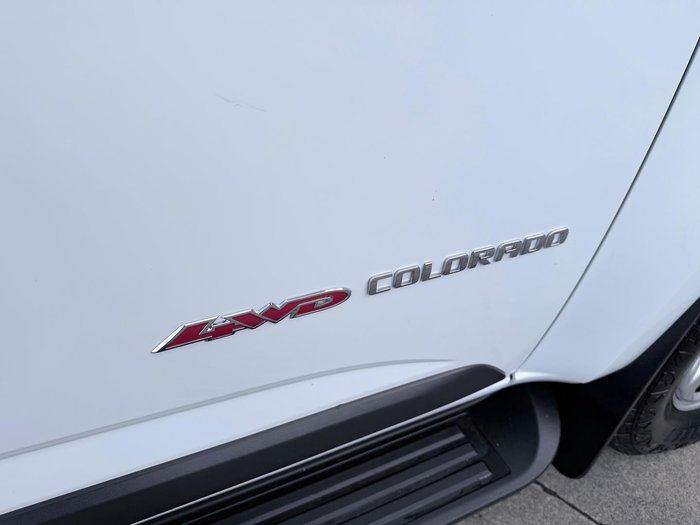 2017 Holden Colorado LS RG MY18 4X4 Dual Range Summit White