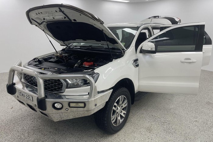 2021 Ford Everest Trend UA II MY21.25 4X4 Dual Range Alabaster White