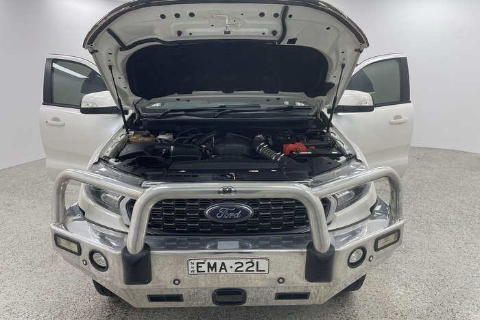 2021 Ford Everest Trend UA II MY21.25 4X4 Dual Range Alabaster White