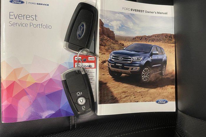 2021 Ford Everest Trend UA II MY21.25 4X4 Dual Range Alabaster White