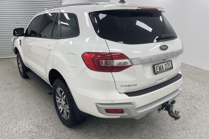 2021 Ford Everest Trend UA II MY21.25 4X4 Dual Range Alabaster White