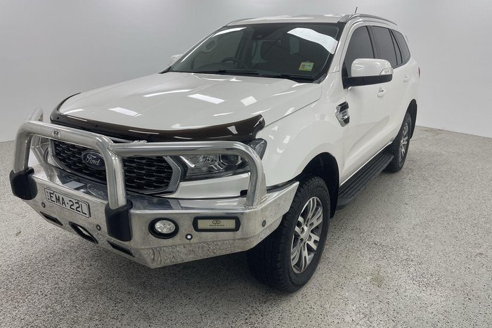 2021 Ford Everest Trend UA II MY21.25 4X4 Dual Range Alabaster White