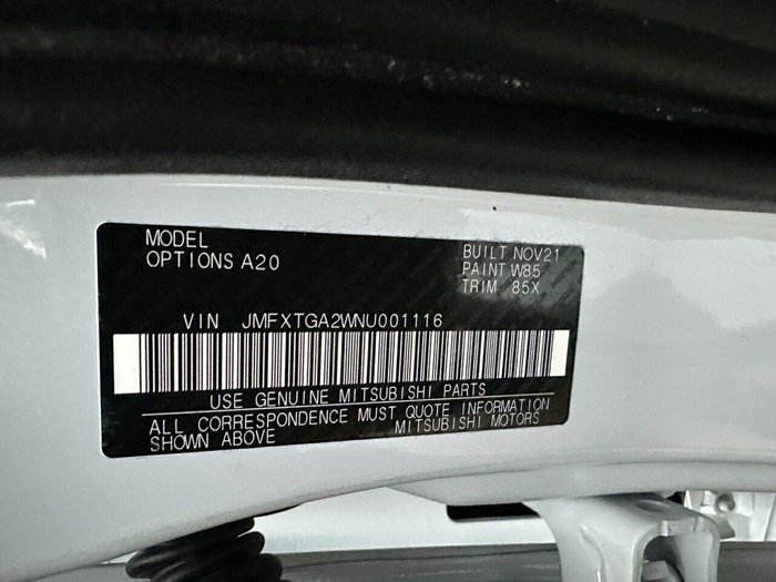 2021 Mitsubishi ASX ES