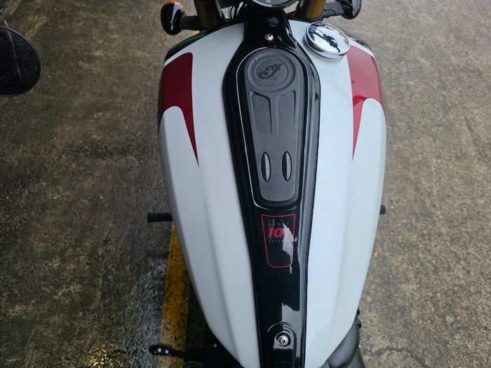 2025 Indian SCOUT 101 LIMITED GHOST WHITE METALLIC