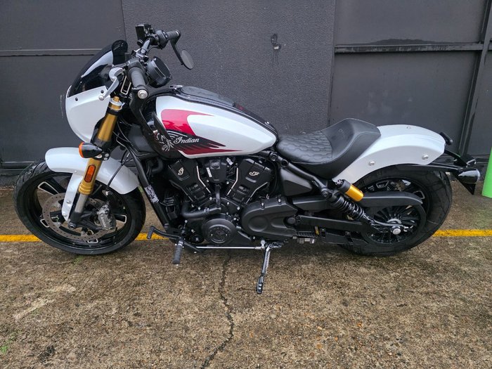 2025 Indian SCOUT 101 LIMITED GHOST WHITE METALLIC