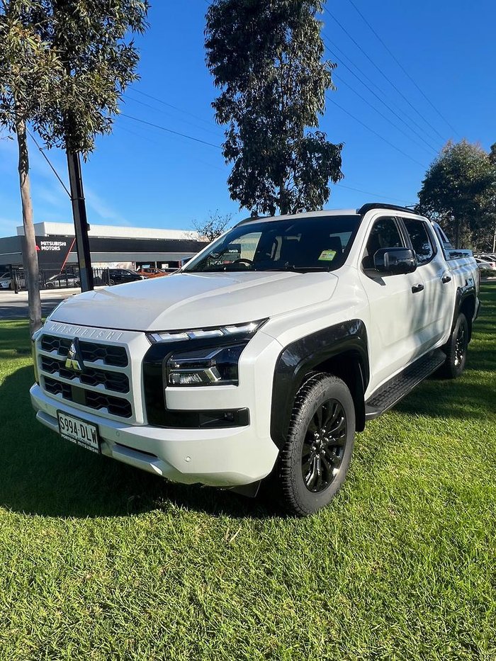2025 Mitsubishi Triton GSR MV MY25 4X4 Dual Range White Diamond