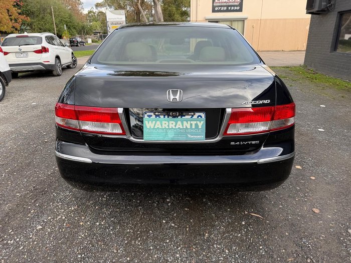 2005 Honda Accord VTi 7th Gen Nighthawk Black