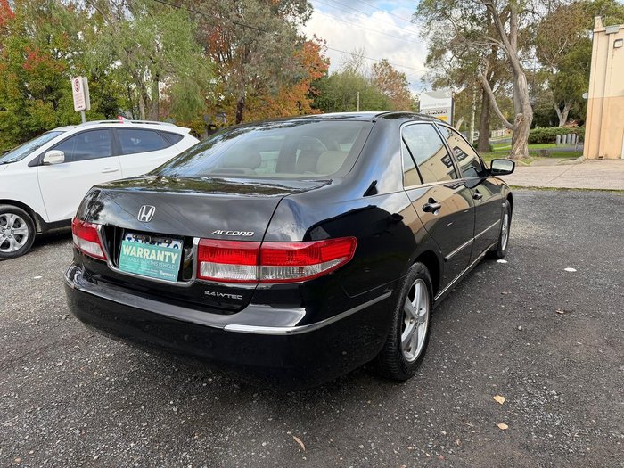 2005 Honda Accord VTi 7th Gen Nighthawk Black