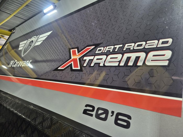 2026 JB Caravans Dirt Road Xtreme 20'6 Rear Door Cafe