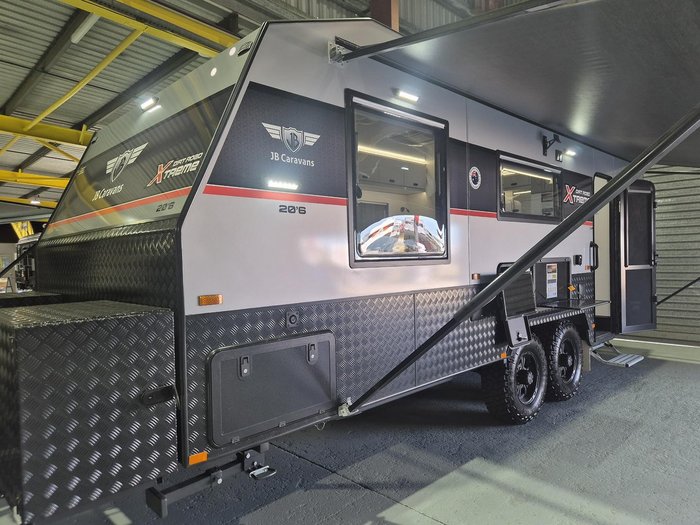2026 JB Caravans Dirt Road Xtreme 20'6 Rear Door Cafe