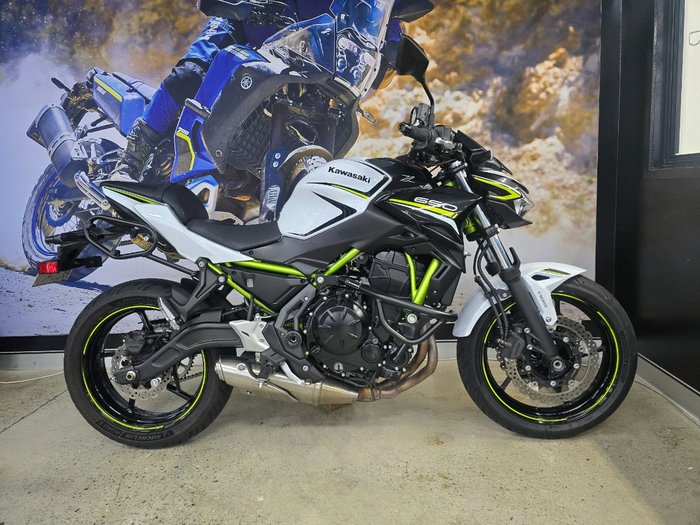 2020 Kawasaki Z650L (LAMS) WHITE