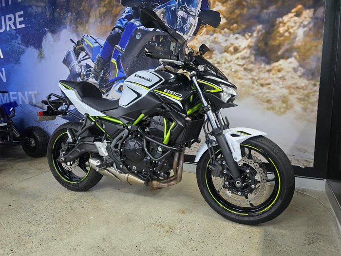 2020 Kawasaki Z650L (LAMS) WHITE