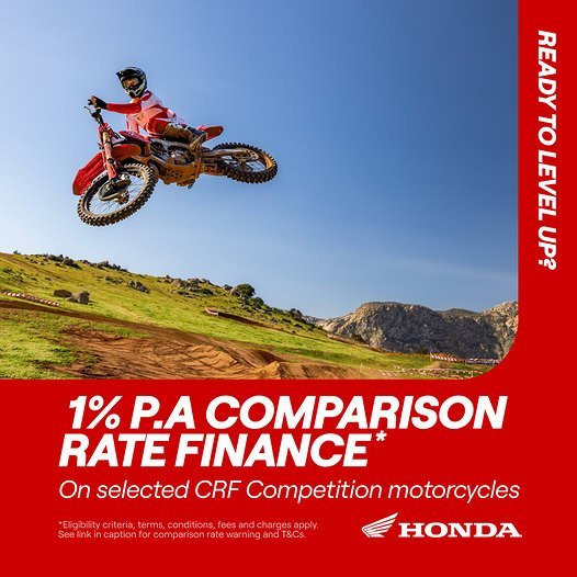 2026 Honda CRF250RTURED RED