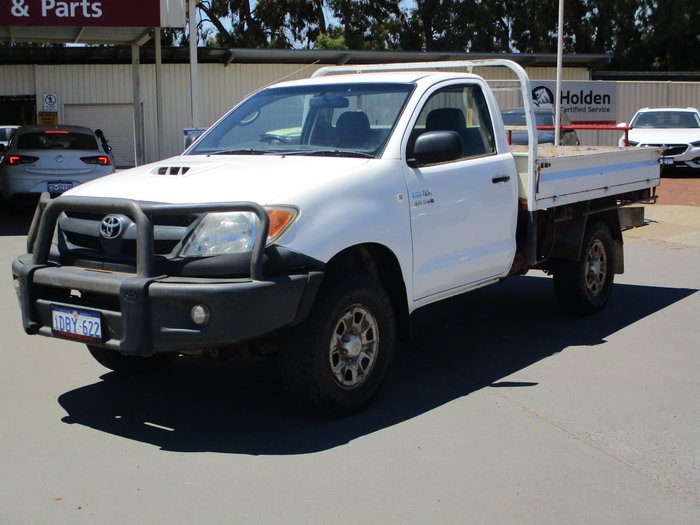 2007 Toyota Hilux SR KUN26R MY07 White