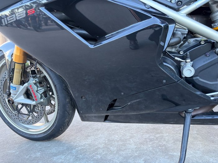 2009 DUCATI 1198 S Black