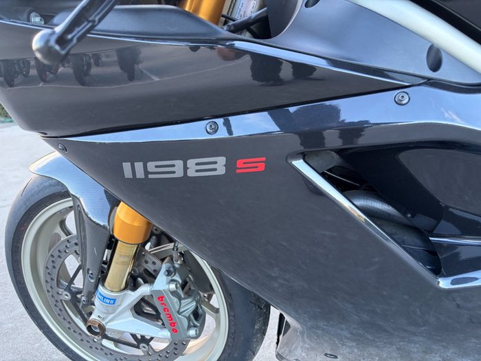 2009 DUCATI 1198 S Black