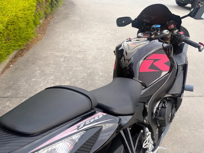 2011 Suzuki GSX-R750 Black