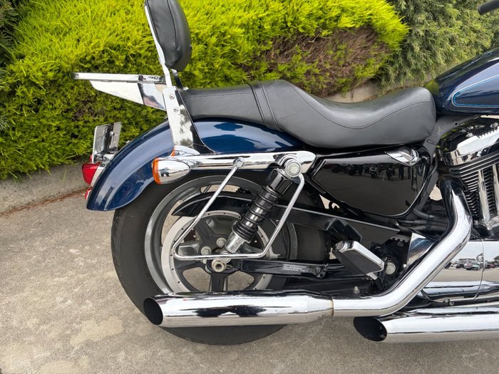 2012 HARLEY-DAVIDSON XL1200C 1200 CUSTOM Blue