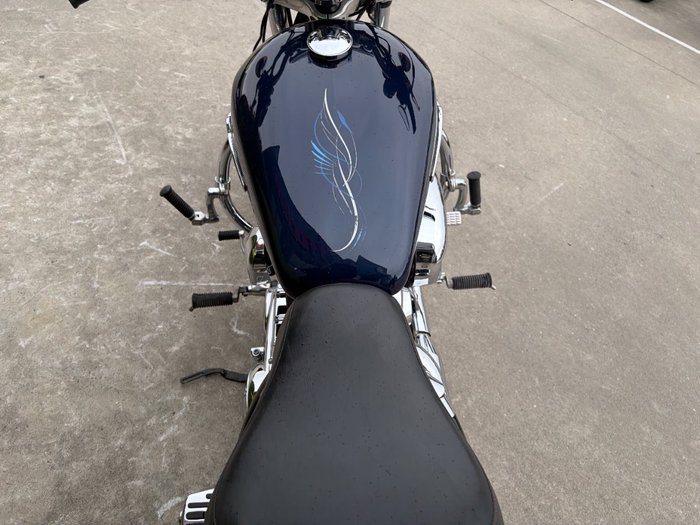 2012 HARLEY-DAVIDSON XL1200C 1200 CUSTOM Blue