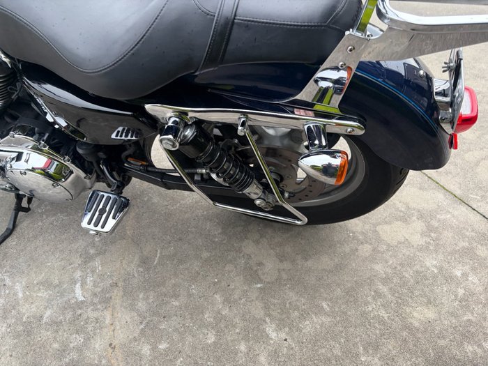 2012 HARLEY-DAVIDSON XL1200C 1200 CUSTOM Blue