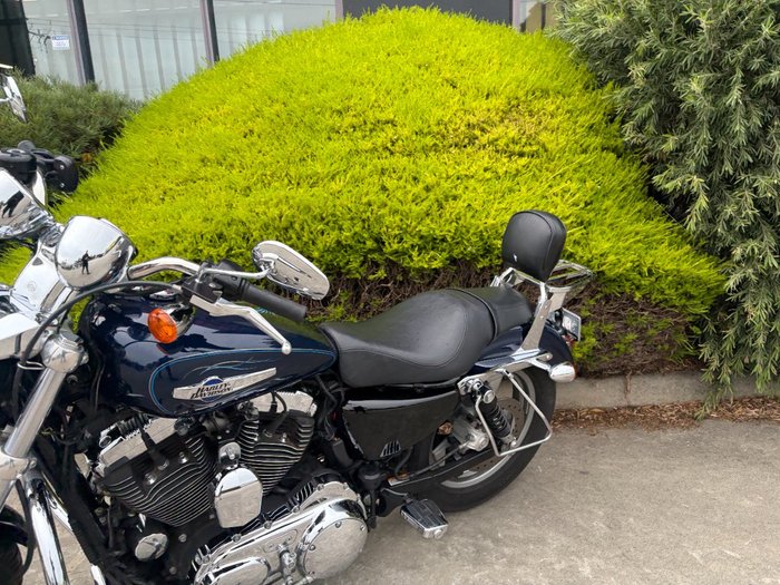 2012 HARLEY-DAVIDSON XL1200C 1200 CUSTOM Blue