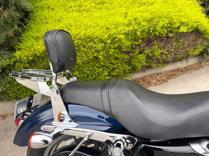 2012 HARLEY-DAVIDSON XL1200C 1200 CUSTOM Blue