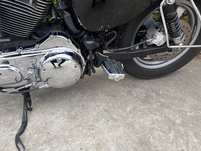 2012 HARLEY-DAVIDSON XL1200C 1200 CUSTOM Blue