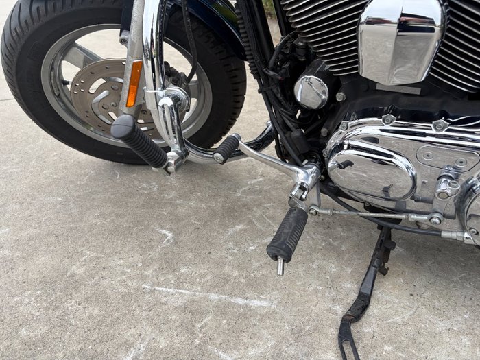 2012 HARLEY-DAVIDSON XL1200C 1200 CUSTOM Blue