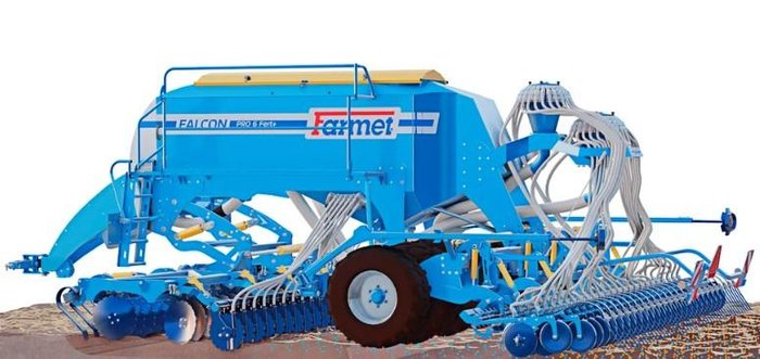 Farmet Falcon Pro + Fert 6.0M Trailed Air Seeder