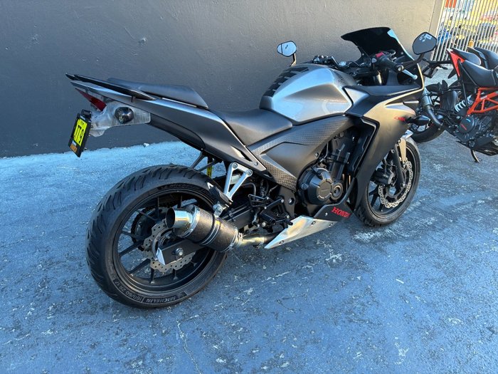 2016 Honda CBR500R SILVER