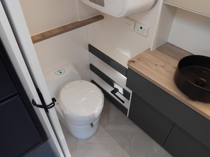 2026 New Age Caravans Manta Ray 18Ft Couples Van With Full Ensuite