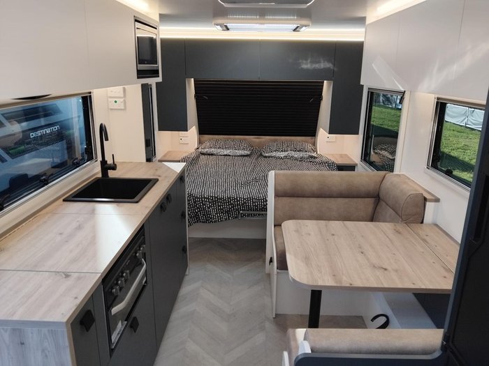 2026 New Age Caravans Manta Ray 18Ft Couples Van With Full Ensuite