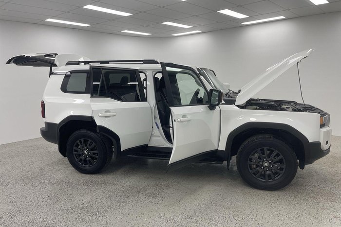 2024 Toyota Landcruiser Prado GXL GDJ251R 4X4 Dual Range White