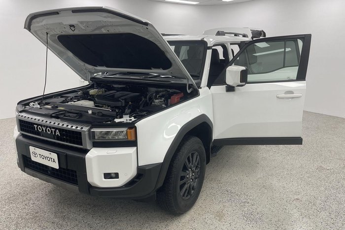 2024 Toyota Landcruiser Prado GXL GDJ251R 4X4 Dual Range White