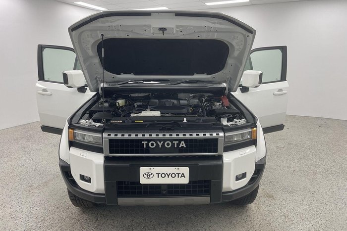 2024 Toyota Landcruiser Prado GXL GDJ251R 4X4 Dual Range White