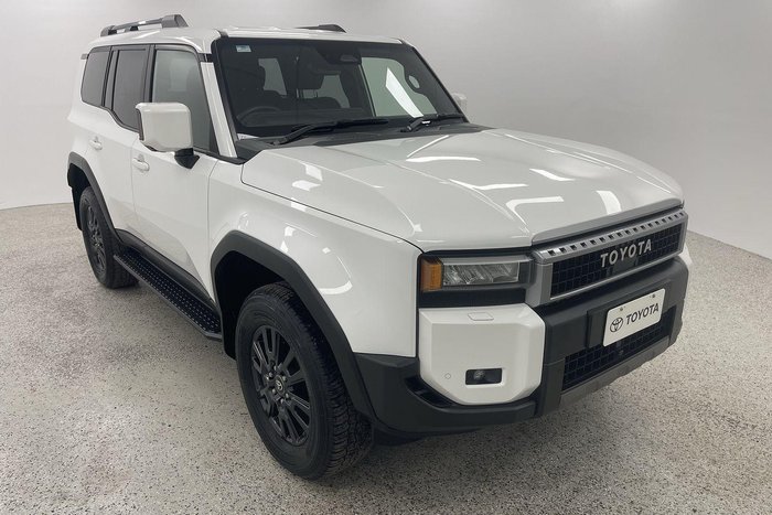 2024 Toyota Landcruiser Prado GXL GDJ251R 4X4 Dual Range White