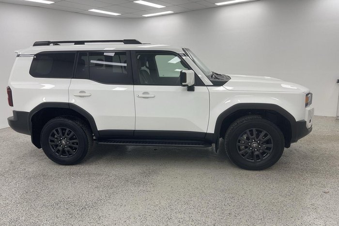 2024 Toyota Landcruiser Prado GXL GDJ251R 4X4 Dual Range White