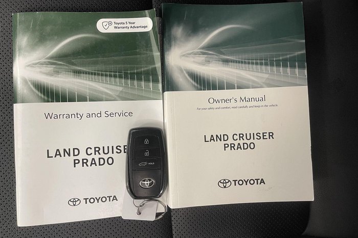 2024 Toyota Landcruiser Prado GXL GDJ251R 4X4 Dual Range White