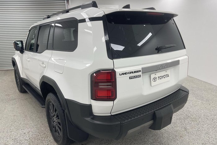 2024 Toyota Landcruiser Prado GXL GDJ251R 4X4 Dual Range White